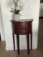 Prachtig hal tafeltje, Huis en Inrichting, Tafels | Sidetables, Ophalen, Minder dan 50 cm, Zo goed als nieuw, Kersenhout