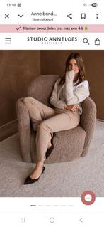 Studio Anneloes Anne Bonded Broek - Latte - XS, Studio Anneloes, Beige, Ophalen of Verzenden, Zo goed als nieuw