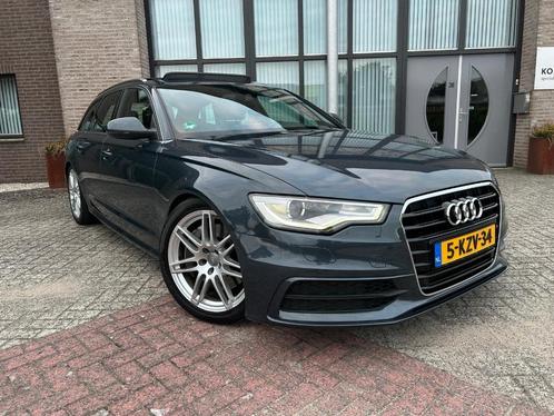 Audi A6 3.0 Bi TDI Avant Quattro S-line Nieuwe Ketting Pano, Auto's, Audi, Bedrijf, A6, ABS, Airconditioning, Alarm, Boordcomputer