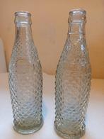 Twee Vintage Coca-Cola Flessen met Diamantpatroon, Antiek en Kunst, Ophalen of Verzenden