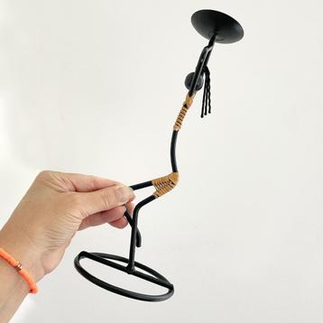 Deense Laurids Lonborg KANDELAAR Mid Century String Figure beschikbaar voor biedingen