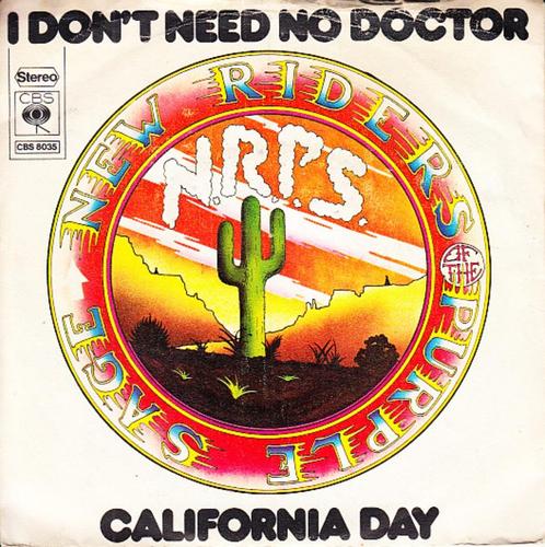 new riders of the purple sage - i don't need a doctor (1972), Cd's en Dvd's, Vinyl Singles, Single, Pop, 7 inch, Ophalen of Verzenden