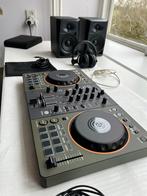 DJ Set: DDJ FLX4, Technics koptelefoon, Pioneer monitors, Gebruikt, Dj-set, Ophalen of Verzenden, Pioneer