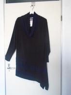 Magna A-Symmetrisch Tuniek Zwart Blauw maat 48-50 Nieuw, Blouse of Tuniek, Nieuw, Magna, Verzenden