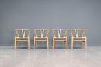 CH24 Wishbone chair, set 4, Huis en Inrichting, Stoelen, Ophalen of Verzenden, Vier