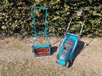 Elektrische Grasmaaier en Handmaaier Gardena, Tuin en Terras, Ophalen, Zo goed als nieuw, Gardena, Opvangbak