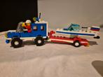 Lego auto met boot, Ophalen