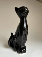 Zwarte kat beeldje, Ophalen of Verzenden, Gebruikt, Dier