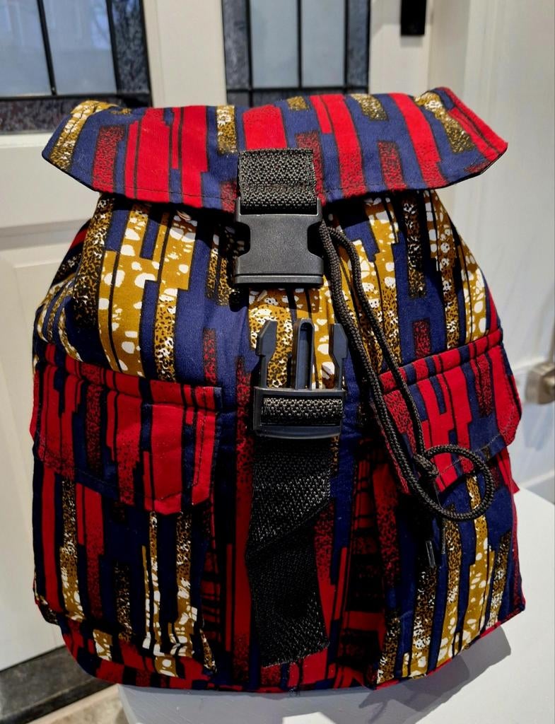 Kente/Ankara rugtas, Ophalen of Verzenden, Nieuw, Overige merken