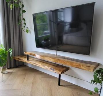 TV planken / TV meubel (Acaciahout)