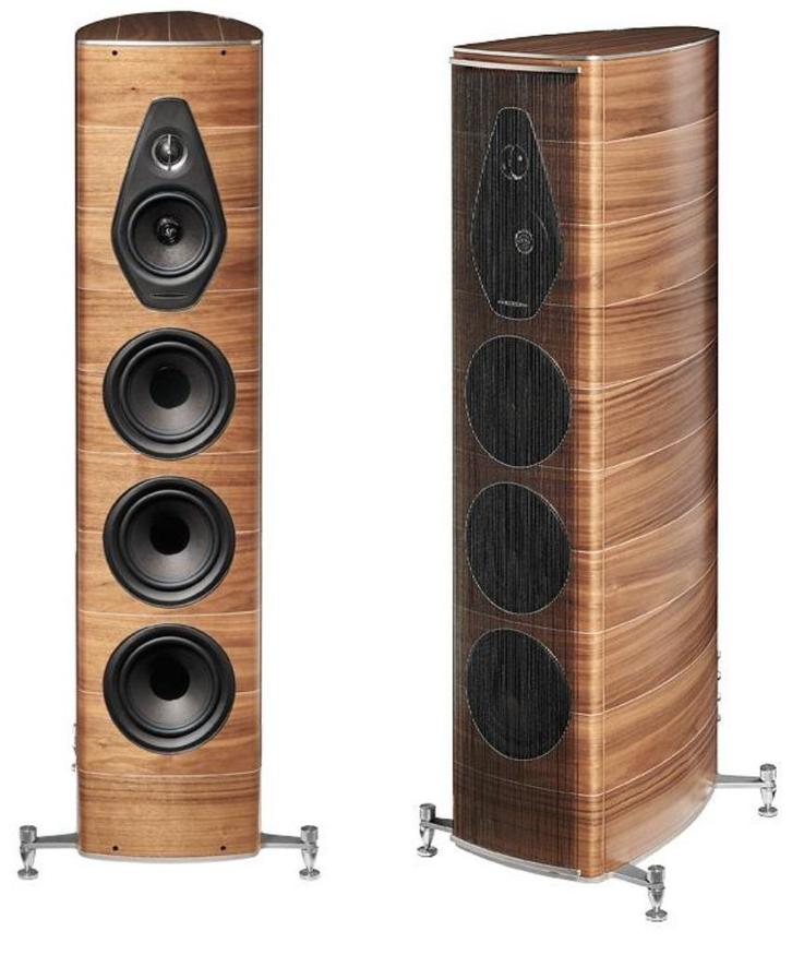 Sonus faber Olympica Nova V, Audio, Tv en Foto, Luidsprekers, Front, Rear of Stereo speakers, 120 watt of meer, Overige merken