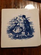 Delfts blauwe tegel Saxonia Meissen 15x15, Ophalen of Verzenden