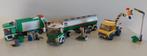 LEGO City: Reparatietruck + Tankwagen + Vuilniswagen, Ophalen of Verzenden, Zo goed als nieuw, Complete set, Lego