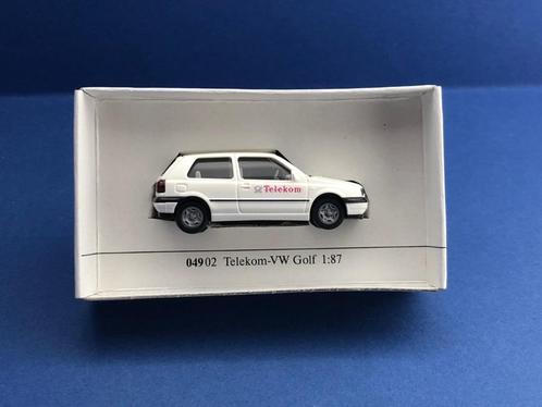 WIKING	4902	VW Golf TELECOM	1/87 H0, Hobby en Vrije tijd, Modelauto's | 1:87, Nieuw, Auto, Wiking, Verzenden