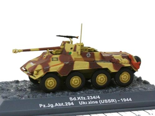 Sd.Kfz. 234/4 Schwerer Panzerspähwagen Puma Kharkiv 1944, Hobby en Vrije tijd, Modelbouw | Auto's en Voertuigen, Nieuw, Tank, 1:50 of kleiner