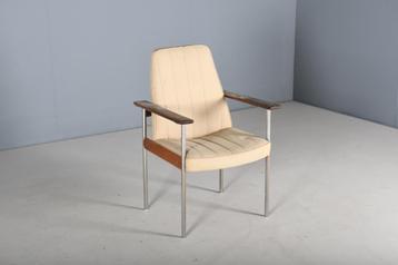 Vintage Scandinavie Sven Ivar Dysthe, Dokka Mobler stoel beschikbaar voor biedingen
