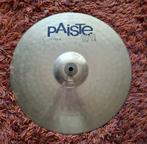 Paiste 101 Brass 16" crash met scheurtjes, Gebruikt, ., Drums of Percussie, Ophalen of Verzenden