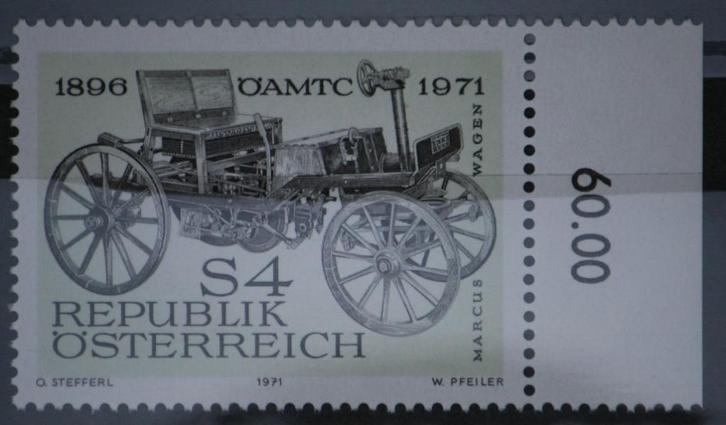 Postzegel Oostenrijk 1-10-1971 met rand, Postzegels en Munten, Postzegels | Europa | Oostenrijk, Postfris, Ophalen of Verzenden