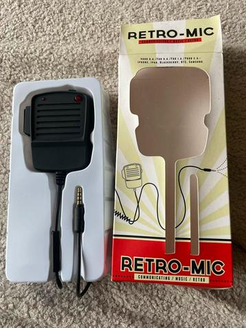 Retro-Mic Communicatie Microfoon - Nieuwstaat ! beschikbaar voor biedingen