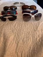 Lot merk zonnebrillen prada,versace,cartier,rayban,enz., Overige merken, Gebruikt, Zonnebril, Overige kleuren