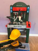 Bosch werkplaatstafel met veel accessoires, Ophalen, Gebruikt