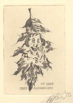 0165 Ex Libris Nederland : Cees Andriessen, 1963, Antiek en Kunst, Verzenden