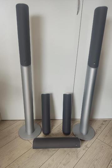 KEF HTS5001.2 Speakers / Zuilen / Surround 5.0 - Statief 2x beschikbaar voor biedingen