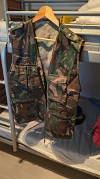 Camouflage hesje - XL - Zo goed als nieuw, Ophalen of Verzenden, Zo goed als nieuw, Maat 56/58 (XL)