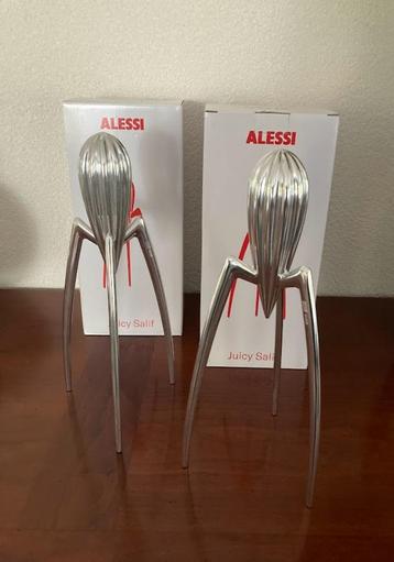 2x NIEUWE Alessi Juicy Salif Citruspers- Philippe Starck.  beschikbaar voor biedingen