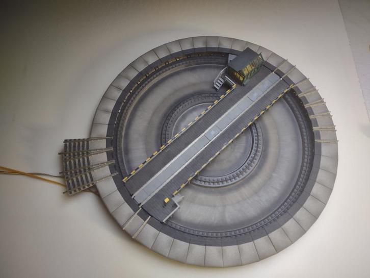 Fleischmann Draaischijf, Hobby en Vrije tijd, Modeltreinen | H0, Gebruikt, Rails, Gelijkstroom, Fleischmann, Ophalen of Verzenden