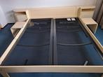 Auping auronde lits-jumeaux., Huis en Inrichting, Ophalen, Overige maten, Hout, Verstelbaar