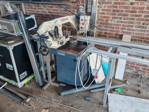 Lintzaag optimum, Doe-het-zelf en Verbouw, Gereedschap | Zaagmachines, Zo goed als nieuw, Lintzaag, 70 mm of meer, Ophalen of Verzenden