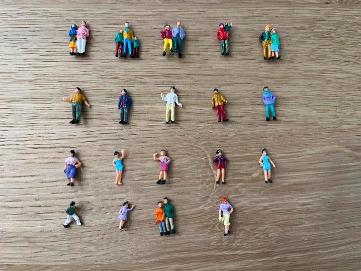 H0 Staande Figuren / Poppetjes Set 2 ( 1:87 ), Hobby en Vrije tijd, Modeltreinen | H0, Nieuw, Overige typen, Gelijkstroom of Wisselstroom