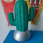 Cactus nacht lampje, Huis en Inrichting, Lampen | Tafellampen, Ophalen of Verzenden, Gebruikt, Kunststof, Minder dan 50 cm