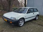 Belastingvrije oldtimer Honda Civic 1.5 stuurbekrachtiging, Auto's, Voorwielaandrijving, 4 cilinders, Wit, Origineel Nederlands