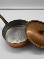 Koperen sauspan Tapas Chef Portugal - 18cm, Ophalen of Verzenden, Gebruikt, Overige materialen, Kookpan of Snelkookpan