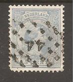 Nederland  nvph nr 35 met puntstempel 44, Verzenden, T/m 1940, Gestempeld