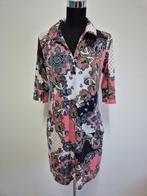 J358 - Fleurige Stella Moretti jurk maat S (1), Kleding | Dames, Ophalen of Verzenden, Zo goed als nieuw, Maat 38/40 (M), Onder de knie