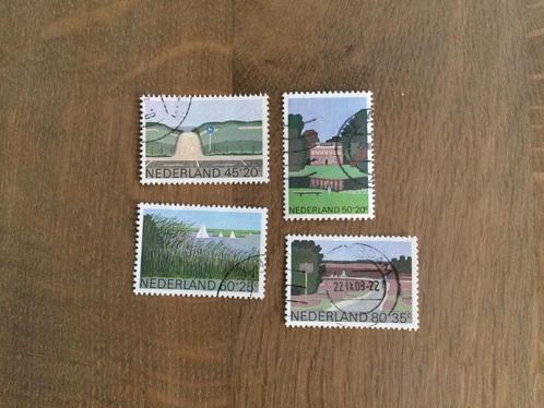 nederland NVPH 1194-1197 gestempeld, Postzegels en Munten, Postzegels | Nederland, Gestempeld, Ophalen of Verzenden