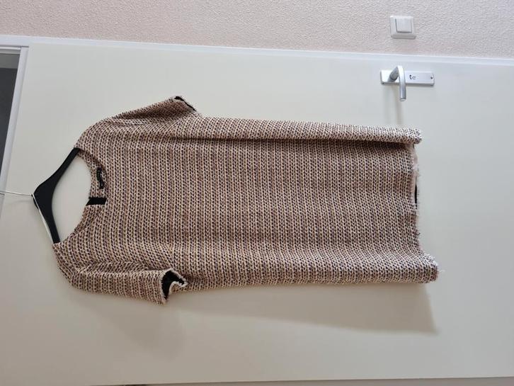 Mooi gevoerde jurk plus jasje van Expresso, mt 46, Kleding | Dames, Jurken, Zo goed als nieuw, Maat 46/48 (XL) of groter, Knielengte