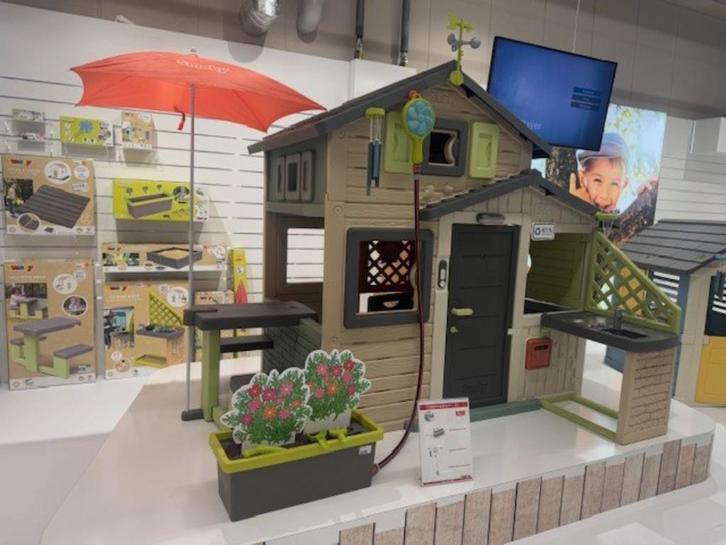 Smoby S.Life Friends House Evo PlayHouse speelhuis nu €319, Kinderen en Baby's, Speelgoed | Buiten | Los speelgoed, Nieuw, Ophalen of Verzenden