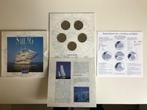 set munten - penningen Sail 95 Amsterdam met certificaat, Ophalen of Verzenden, Koningin Beatrix, Overige waardes, Setje