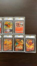 Graded Pokemon cards Charizards, Hobby en Vrije tijd, Verzamelkaartspellen | Pokémon, Nieuw, Foil, Ophalen of Verzenden, Losse kaart