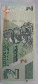 2 Dollars Zimbabwe 2019, Verzenden