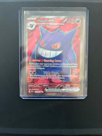 Gengar ex (full art) beschikbaar voor biedingen