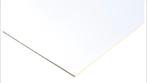 11 stuks MDF plaat 1 zijde wit 3 mm, Ophalen, Overige materialen, Minder dan 20 mm, Nieuw