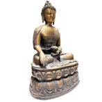 Nepalese vergulde bronzen Boeddha, Ophalen of Verzenden, Gebruikt