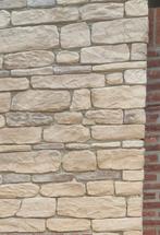 Murok sierra steenstrips cladding beige, Ophalen, Zo goed als nieuw, Bakstenen