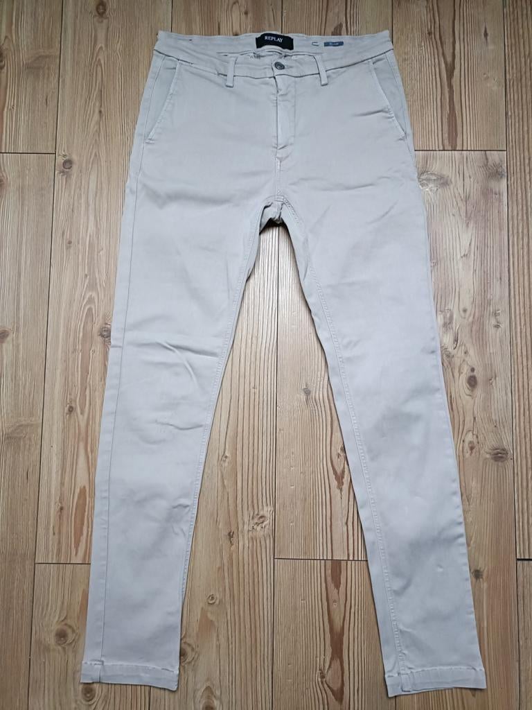 Replay zeumar hyperflex maat 32-34, Ophalen of Verzenden, Zo goed als nieuw, Beige