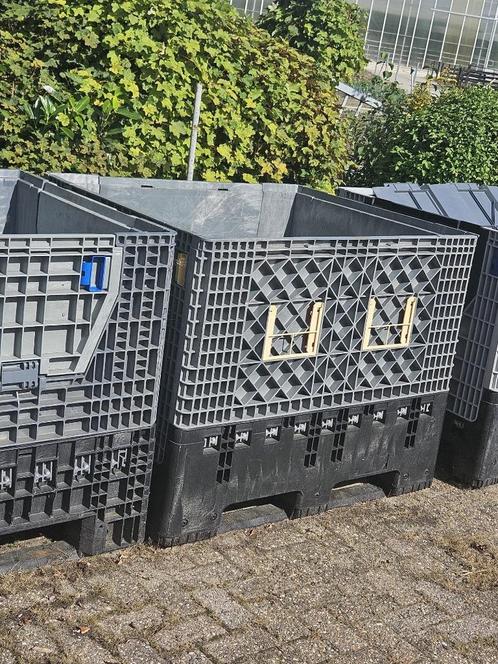 Gebruikte kunststof pallet kratten, Doe-het-zelf en Verbouw, Kratten en Dozen, Gebruikt, Krat, 100 cm of meer, 50 cm of meer, 60 cm of meer
